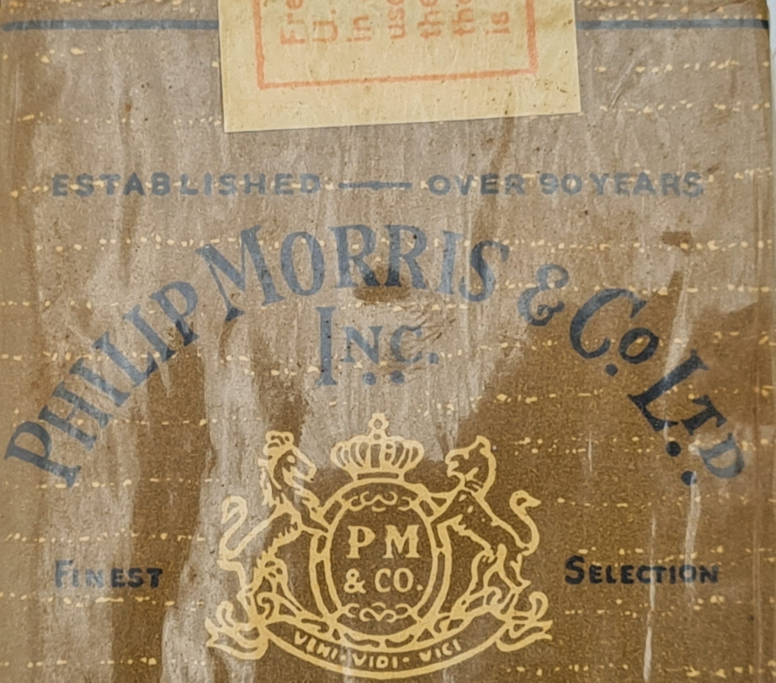 Paquet De Philip Morris Militaria Du Bocage