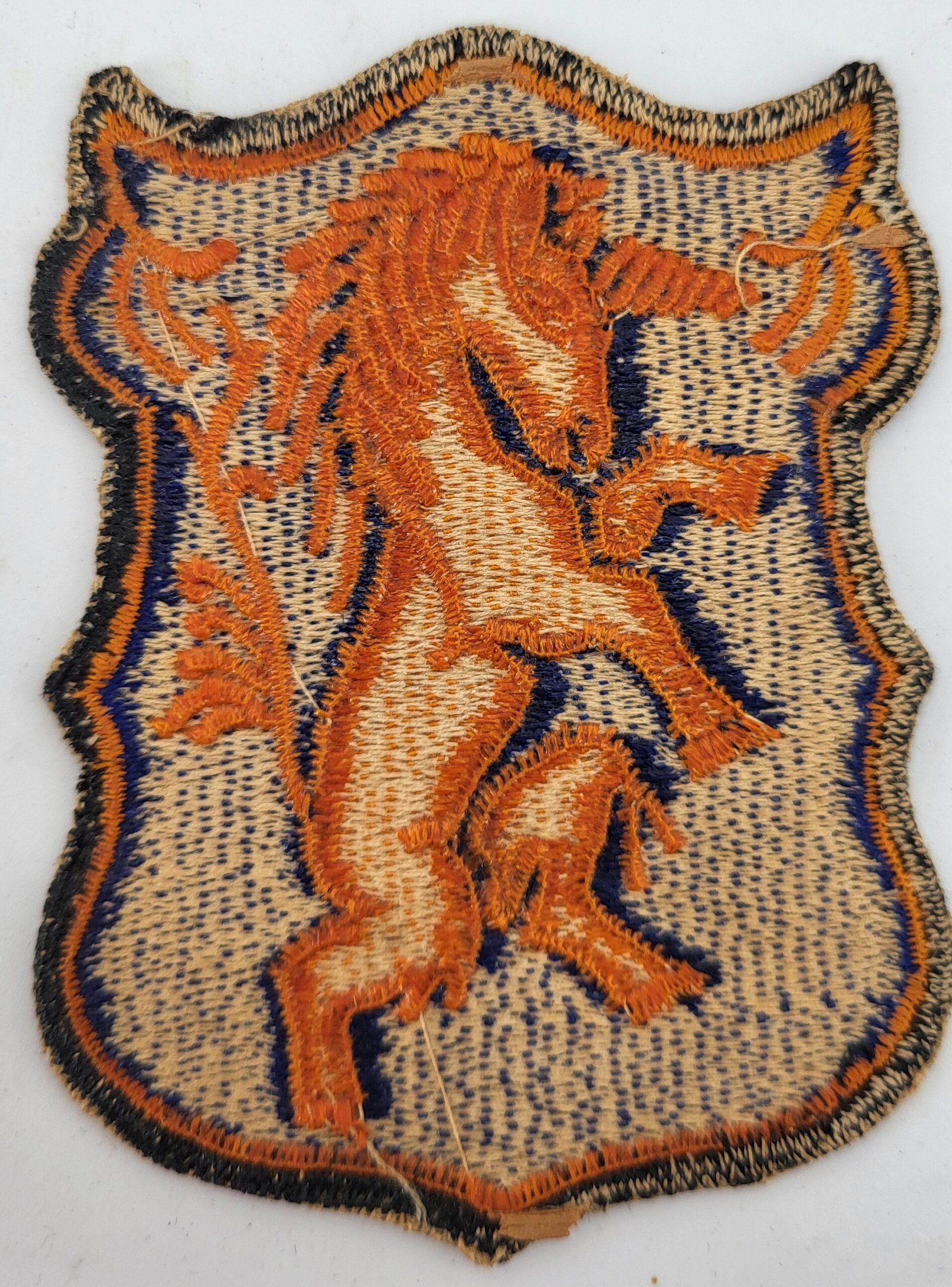 Insigne Patch 6e DB Division Blindée - Vintage Strasbourg Cavalerie (Original)