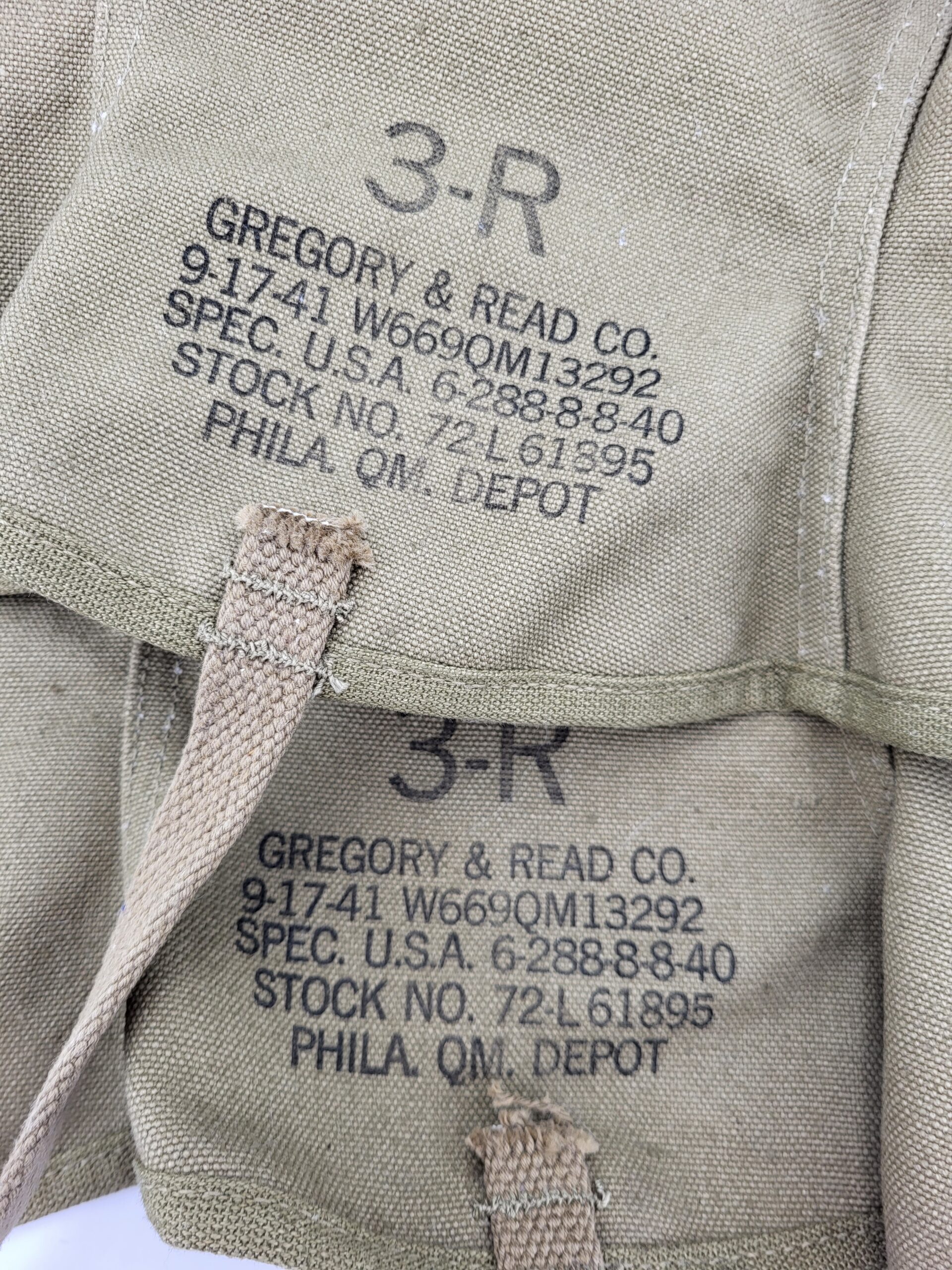 Paire De Guêtres Américaines WWII 1942-45 - Authentique, Occasion, Modèle 39-45, Seconde Guerre Mondiale