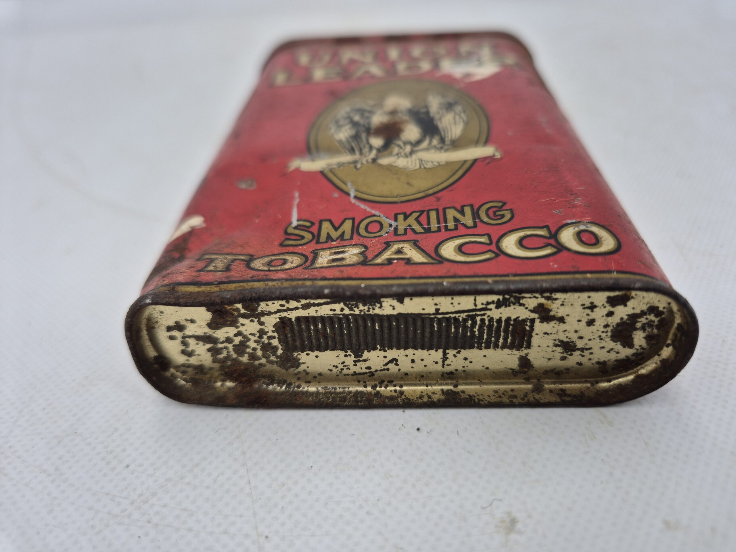 Boite tabac UNION LEADER - Militaria du bocage