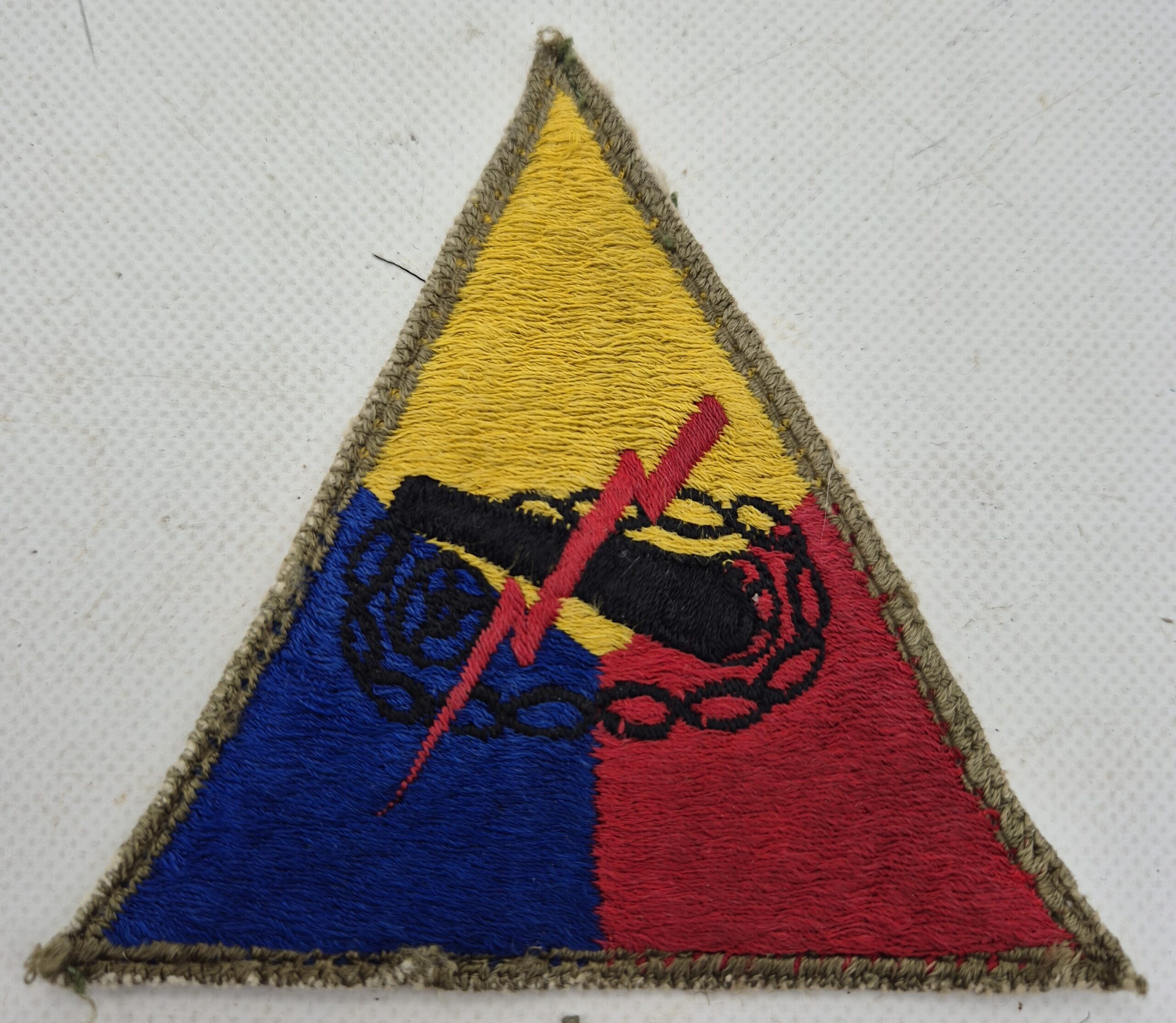 Insigne patch division blindé US