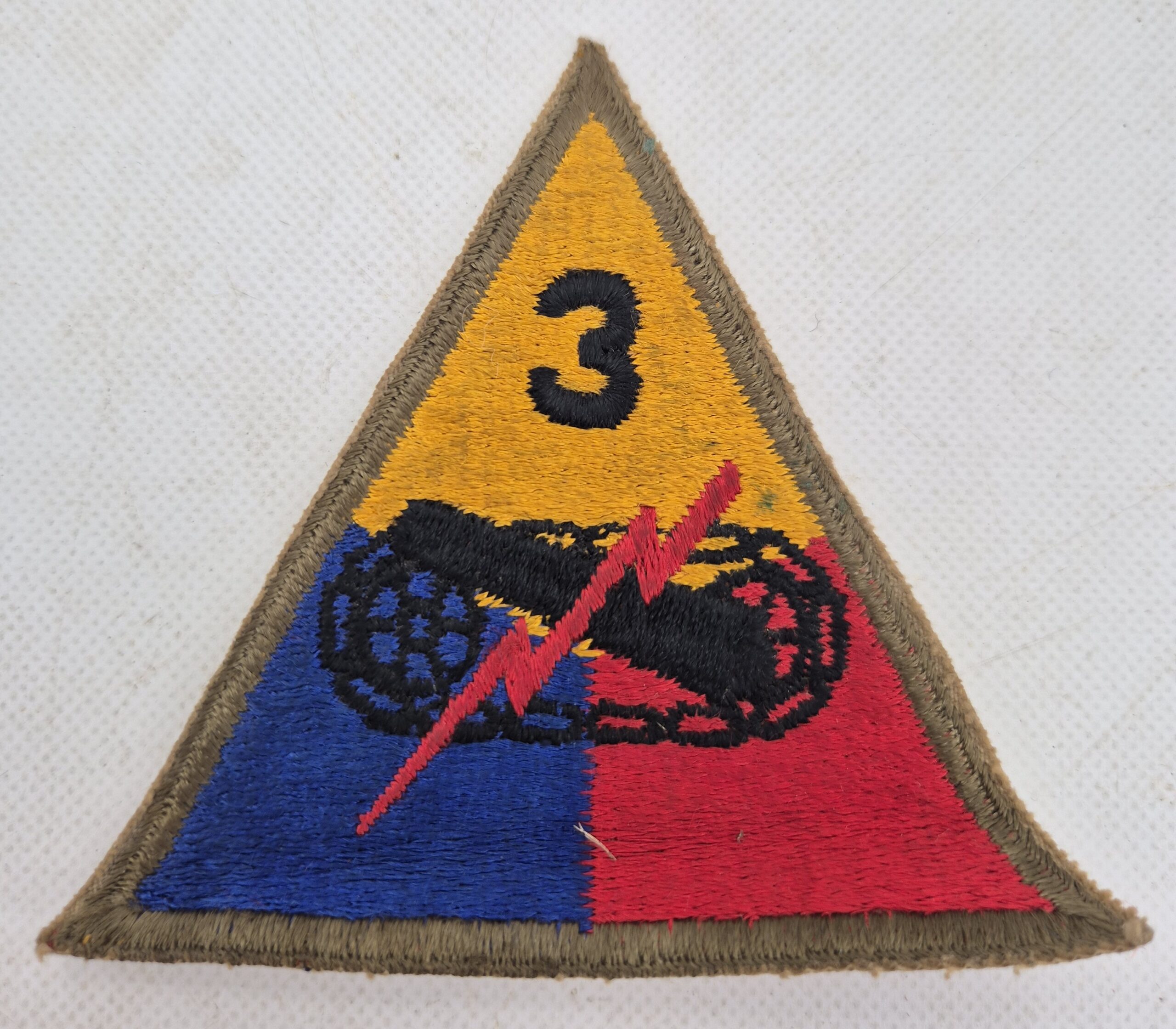 Insigne Patch 3eme Blindée US