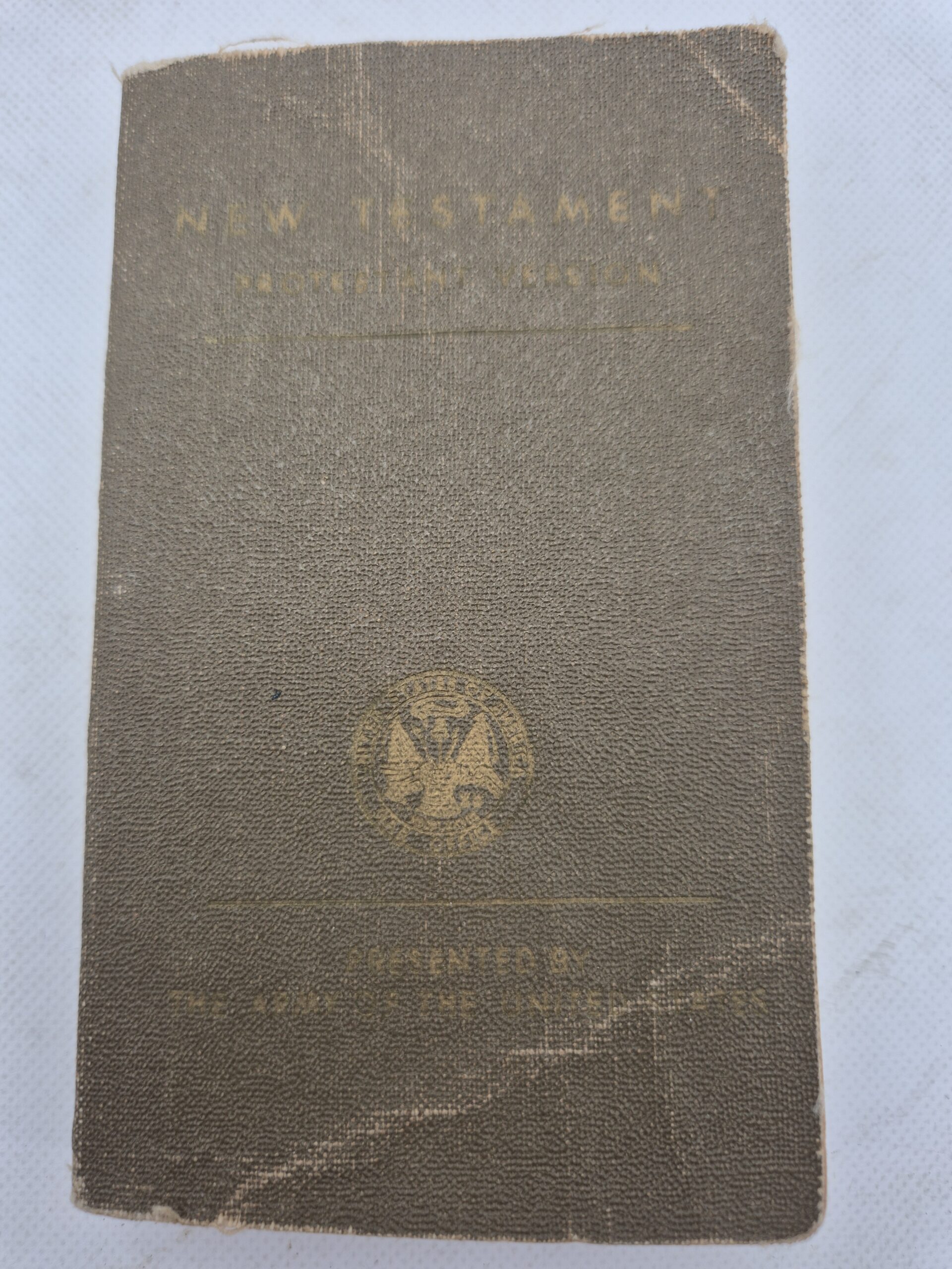 Nouveau testament US ARMY 1942